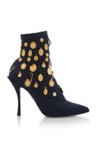 Dolce & Gabbana Gold Coin Booties