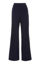 Zac Posen Pleated Gabardine Straight-leg Pants