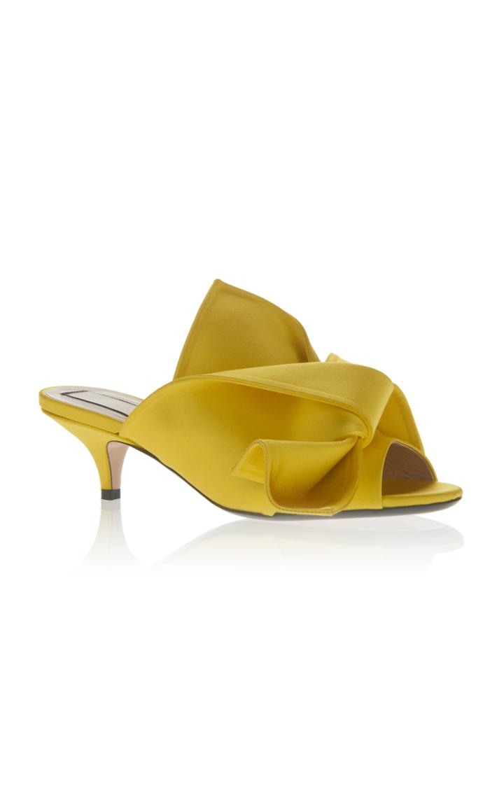 N 21 N&deg;21 Knotted Kitten Heel Slide