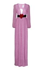 Markarian Exclusive Cassiopeia Embellished V-neck Gown