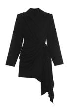 Lado Bokuchava Cotton Draped Blazer