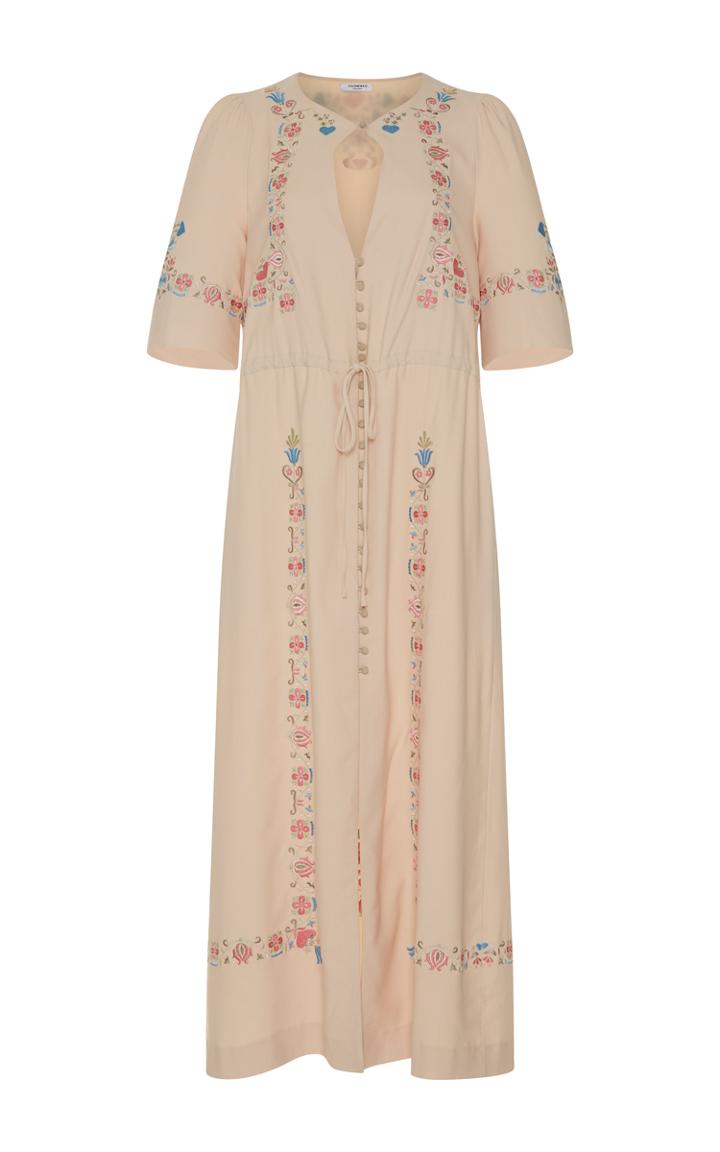 Vilshenko Ruby Button Down Dress