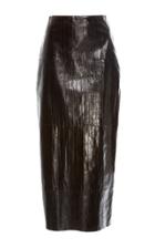 Rosetta Getty Eel Pencil Skirt