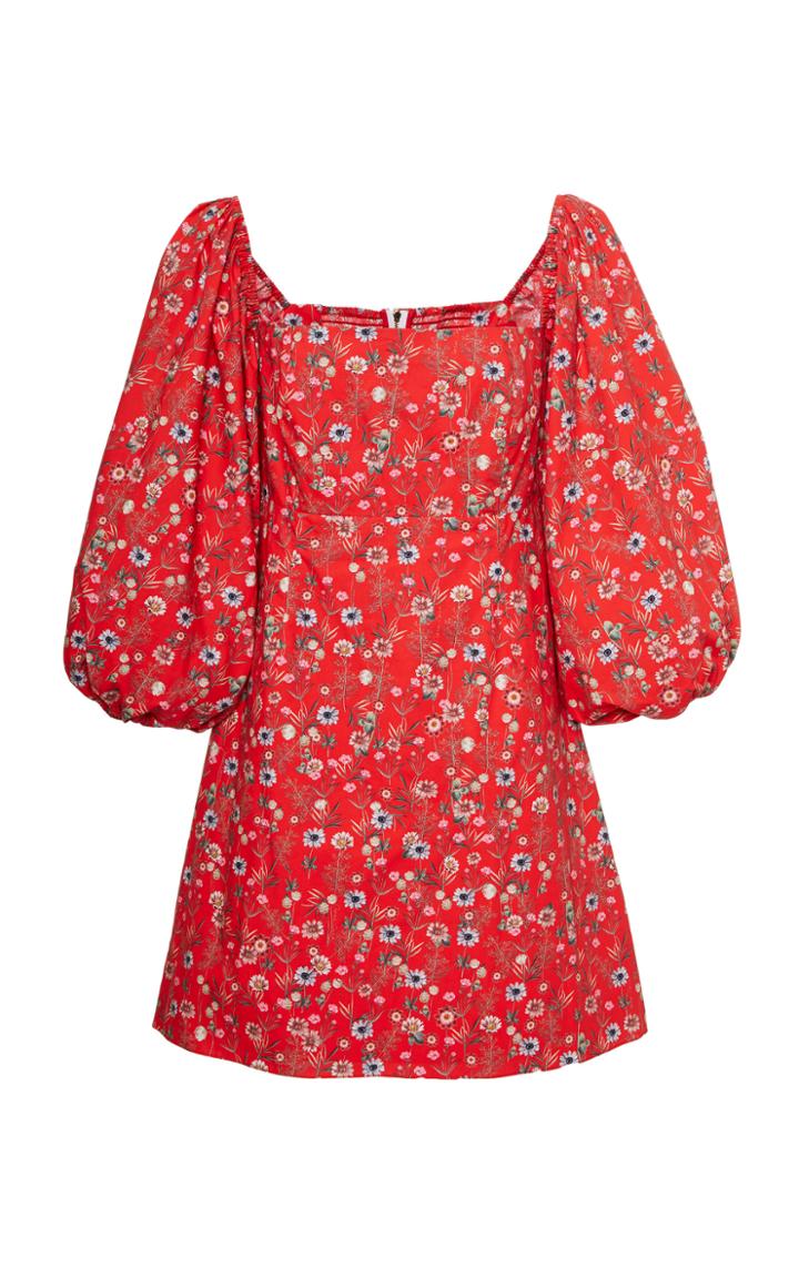 Cara Cara Montauk Cotton-poplin Mini Dress
