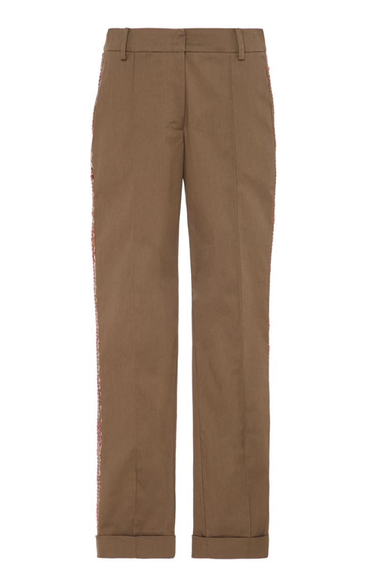 Silvia Tcherassi Cropped Galit Cotton Pants