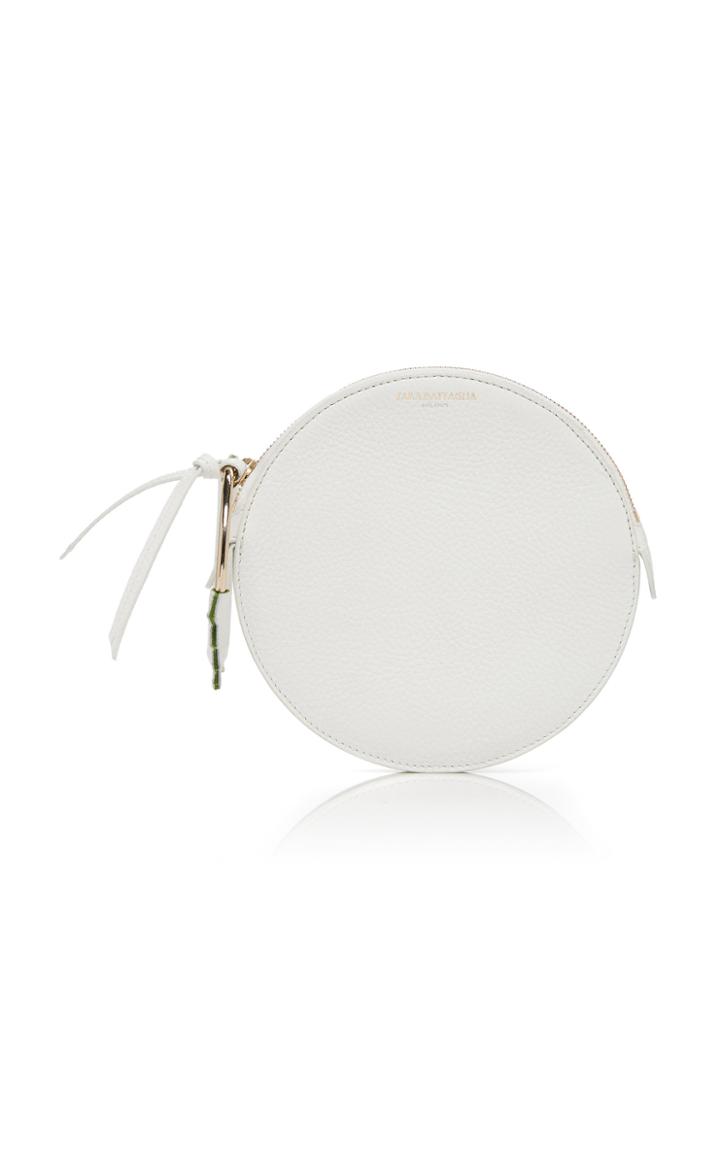 Sara Battaglia Rounded Bracelet Leather Bag