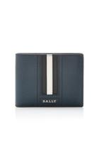 Bally Stripe Leather Wallet