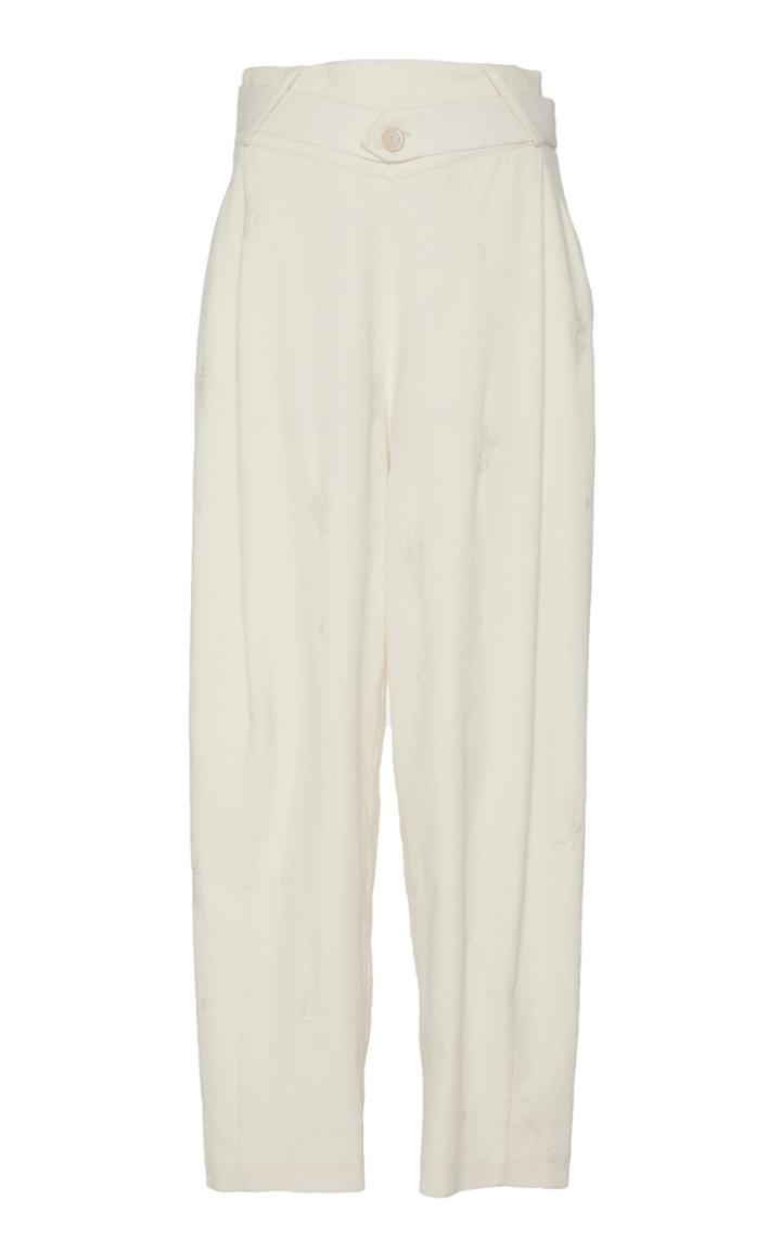 Palmer/harding Palmer//harding Pointed Straight-leg Trouser