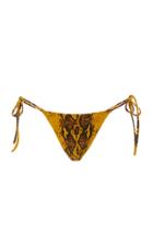 Moda Operandi Tropic Of C Praia Printed Bikini Bottom Size: L