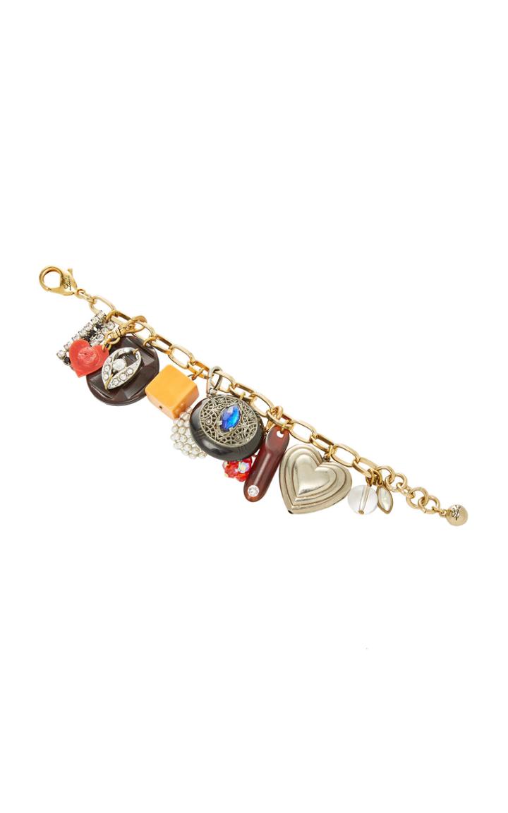 Lulu Frost One-of-a-kind Crystal Tassel Bracelet