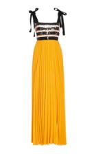 Silvia Tcherassi M'o Exclusive Sequin Striped Calabaza Dress