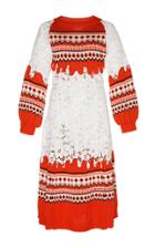 Vivetta Heme Lace Combo Dress