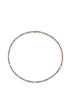Moda Operandi Anita Ko Multi Colored Sapphire And Diamond Hepburn Choker