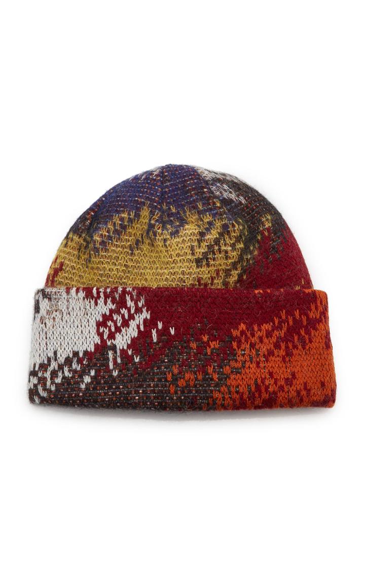 Missoni Abstract-print Wool-blend Beanie