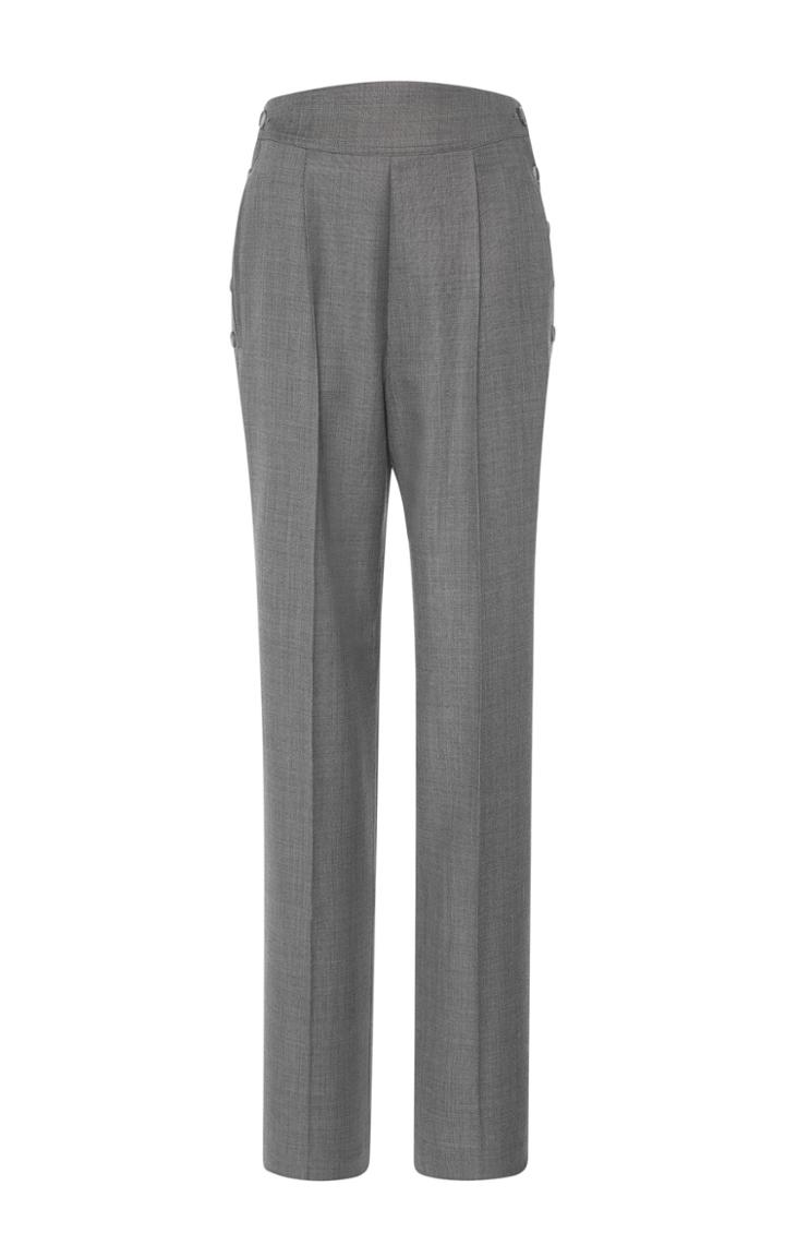 Christopher Kane High Waisted Wool Trouser