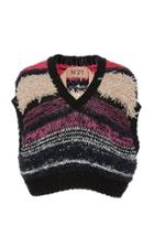 N 21 N&deg;21 Striped V-neck Sweater Vest