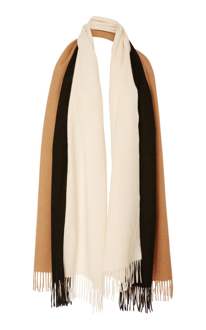 Donni. Trio Color-block Wool Scarf