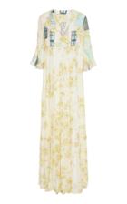 Verandah Countryside Modal Chiffon Maxi Dress