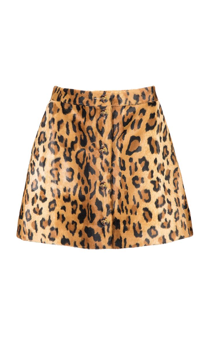 Moda Operandi Blaz Milano Be Fear Appaloosa Printed Velvet Shorts