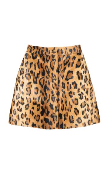 Moda Operandi Blaz Milano Be Fear Appaloosa Printed Velvet Shorts
