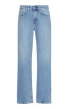 Toteme Straight Cropped Mid-rise Jeans