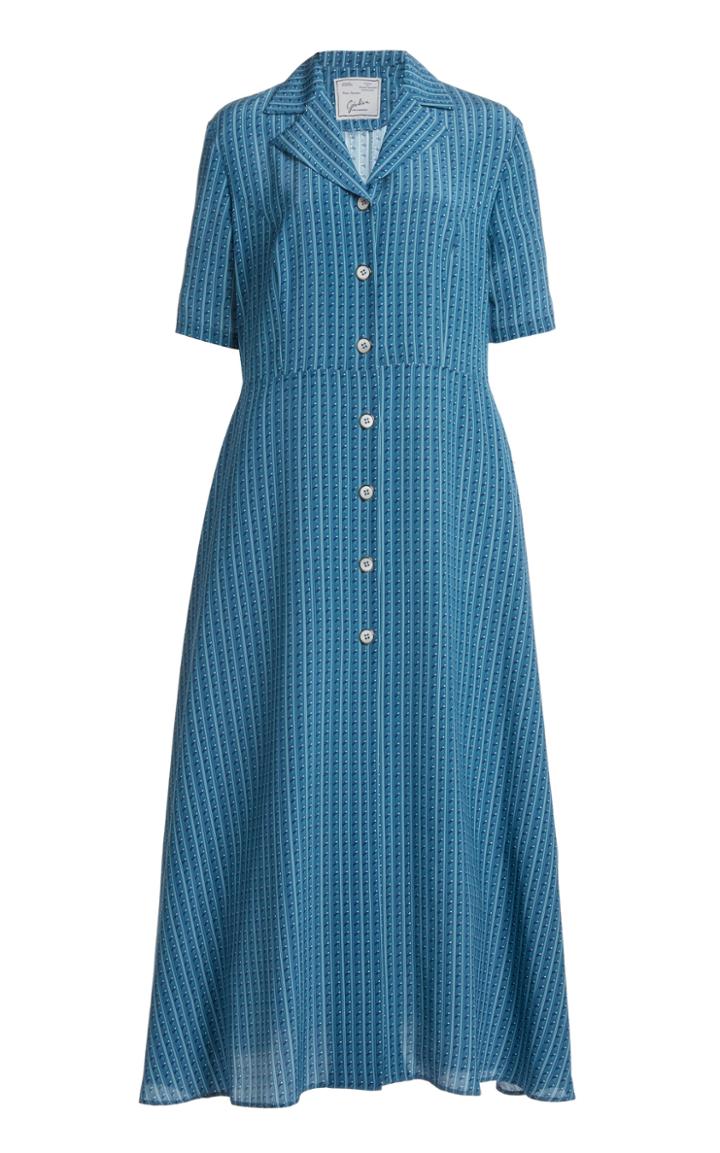 Moda Operandi Giuliva Heritage Collection The Giulia Printed Silk Dress