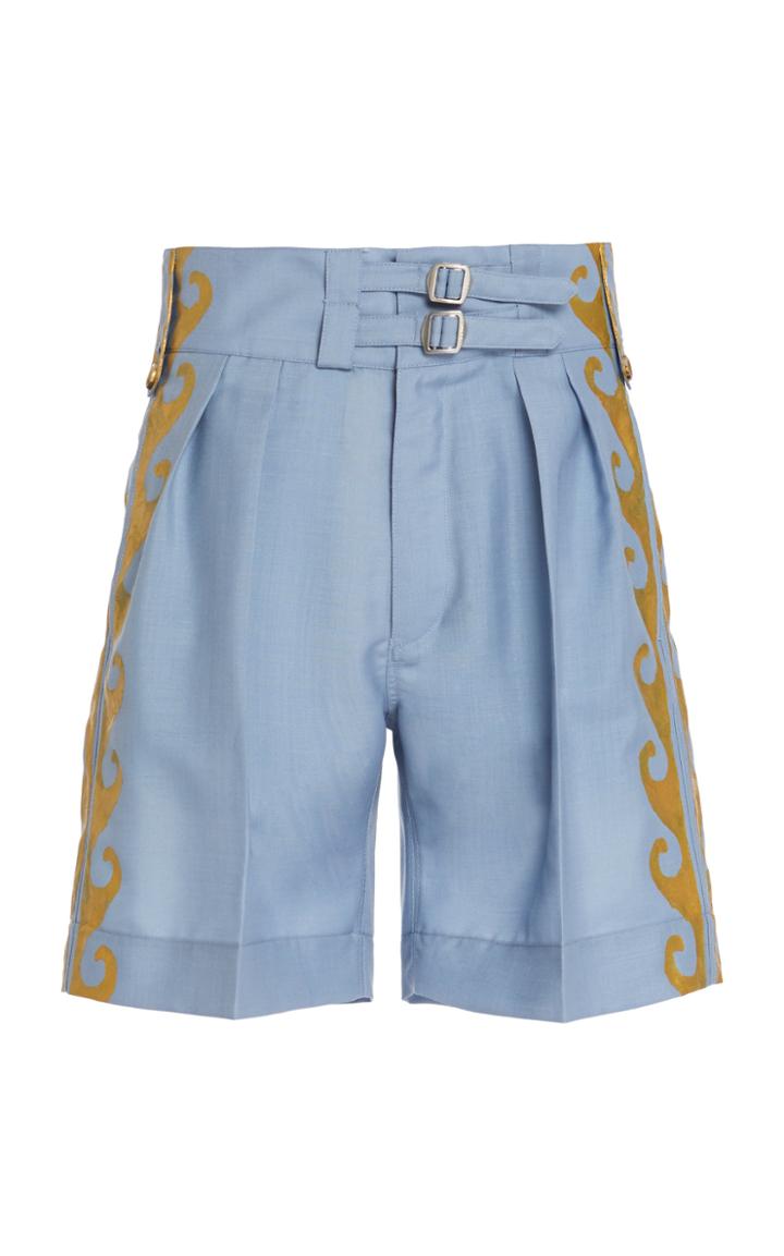 Lanvin Side Printed Shorts