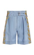 Lanvin Side Printed Shorts