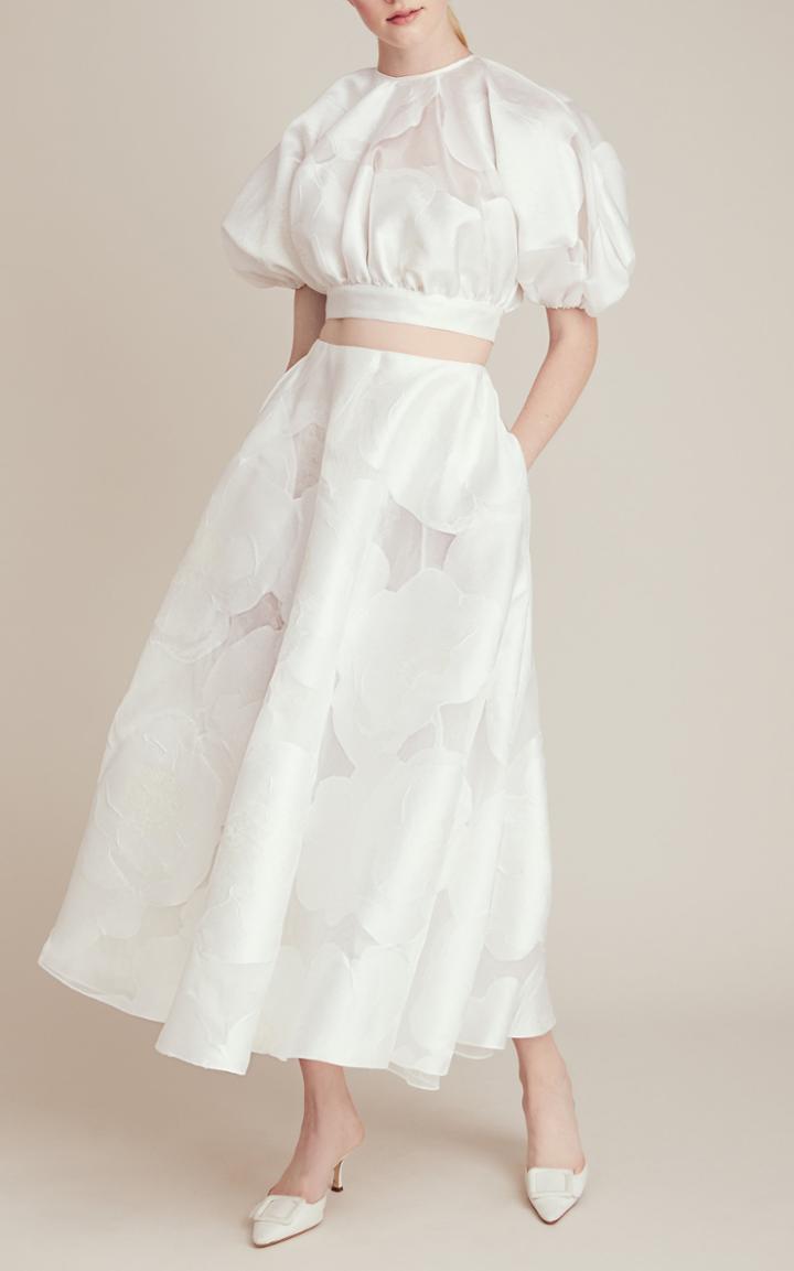 Moda Operandi Lela Rose The Finn Square Top Size: 00