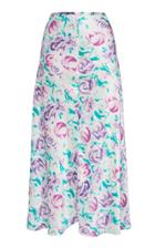 Rixo Kelly Floral-print Silk Midi Skirt