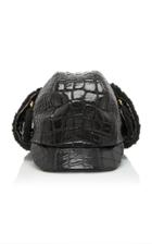 Versace Leather Flapper Hat