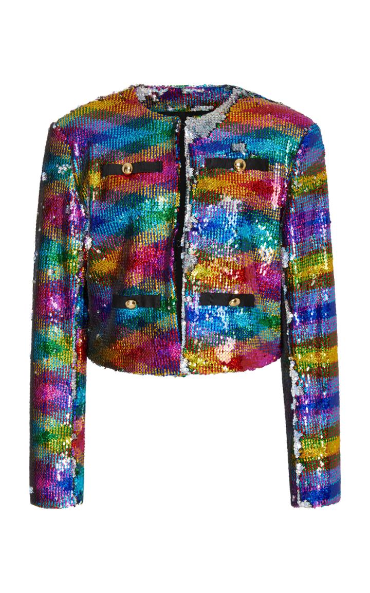 Alcoolique Chantal Rainbow Bolero Jacket