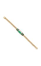 Moritz Glik 18k Gold Emerald Bracelet