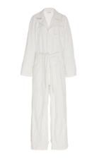 Moda Operandi Nili Lotan Aria Cotton-blend Jumpsuit Size: Xs