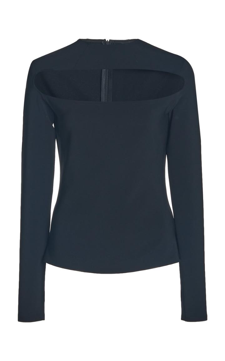 Moda Operandi A.w.a.k.e. Mode Cutout-detailed Crepe Top