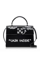 Off-white C/o Virgil Abloh Jitney 2.8 Cash Inside Leather Bag