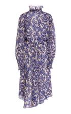 Isabel Marant Toile Yescott Ruffled Printed Silk-voile Dress