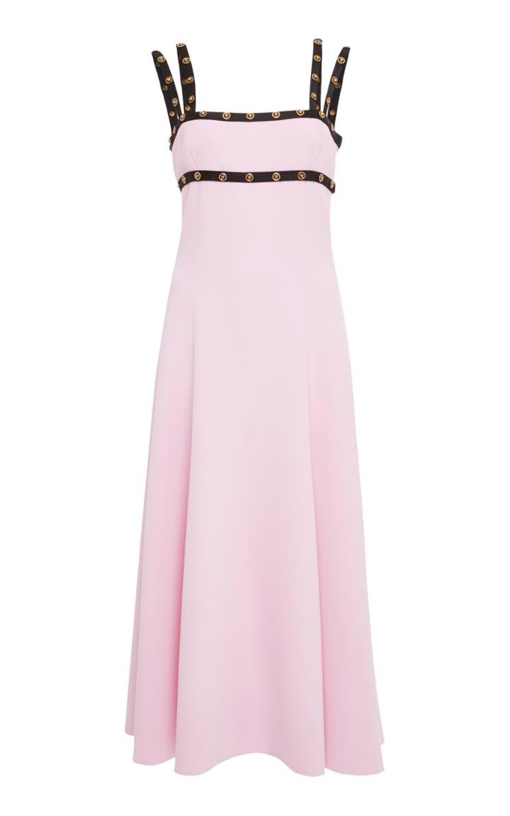 Versace Stud Embellished Dress