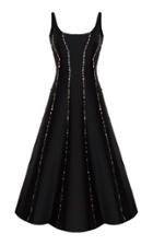 Rasario Sequined Silk Midi Dress