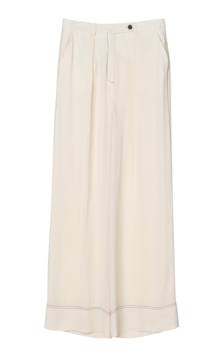 By Malene Birger Enil Crepe Wide-leg Pants