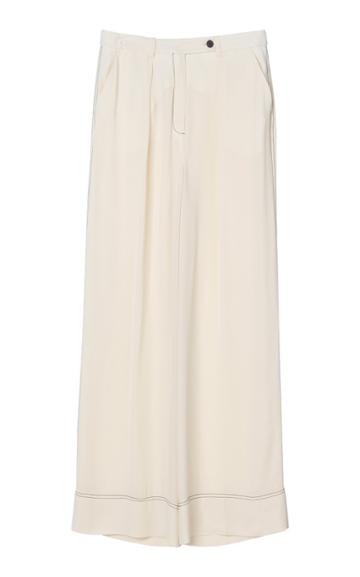 By Malene Birger Enil Crepe Wide-leg Pants