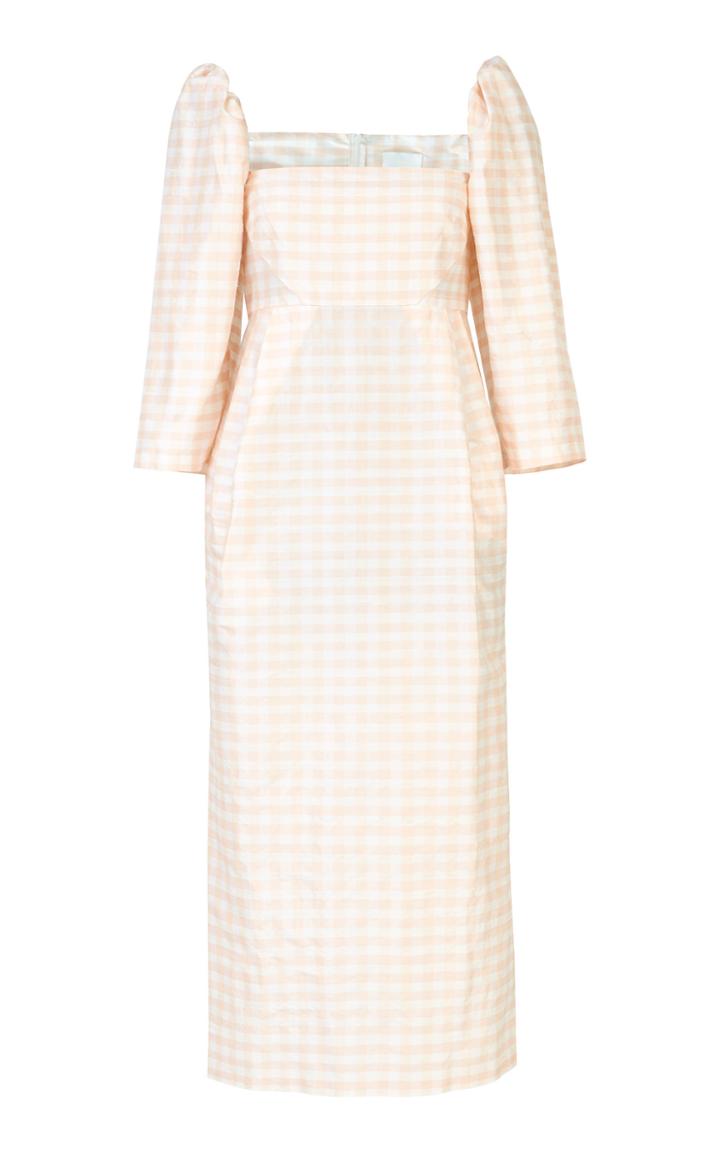 Lake Studio Printed Silk Dress