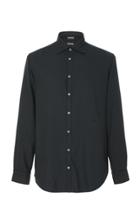 Massimo Alba Spread Collar Button-up Shirt