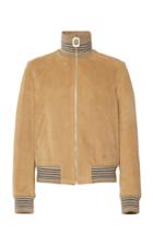 Jw Anderson Suede Bomber Jacket