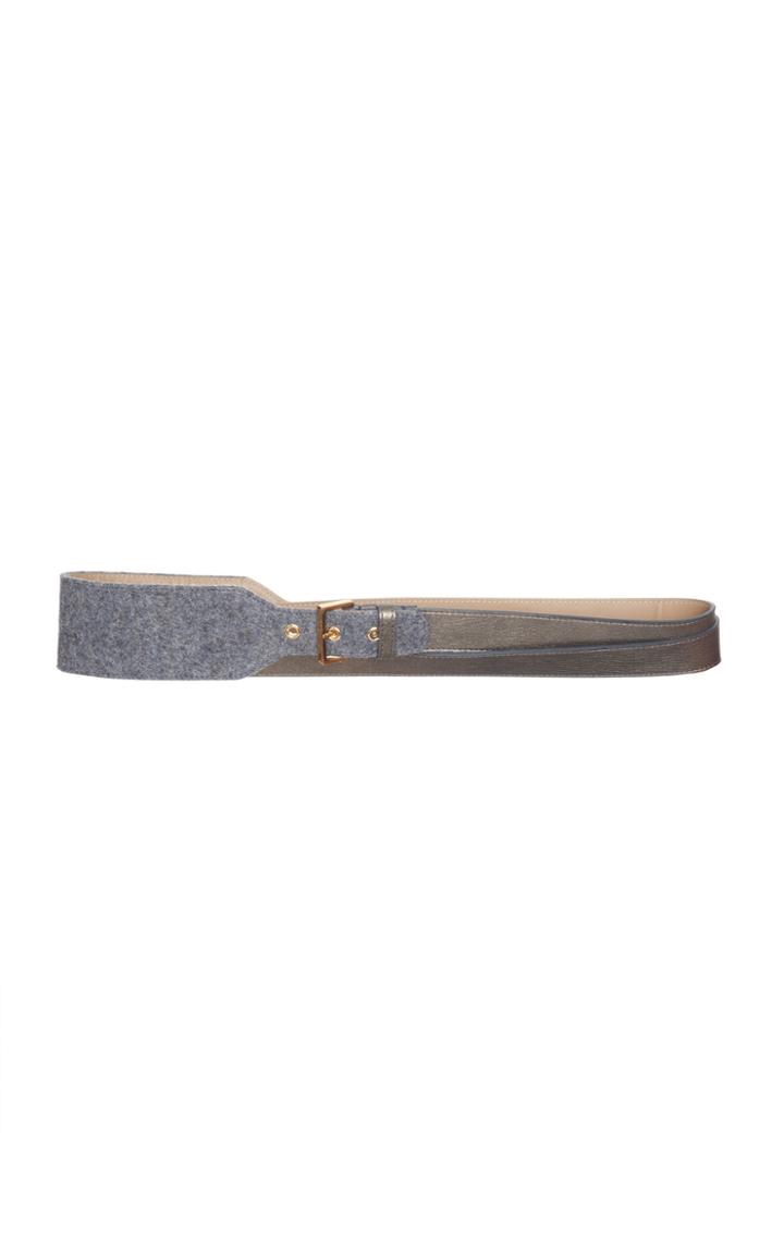 Agnona Plain Warp Belt