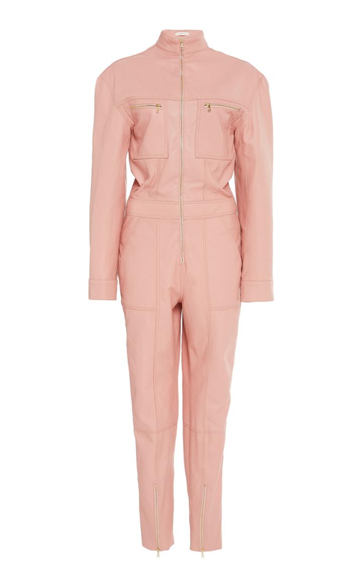 Jonathan Simkhai Vegan Leather Jumpsuit