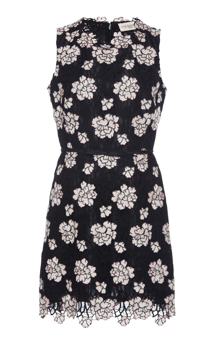 Giambattista Valli Macram Lace Sleeveless Dress