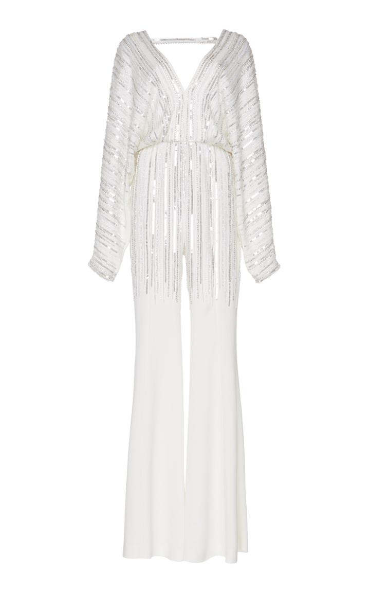 Alberta Ferretti Light Stretch Cady Jumpsuit