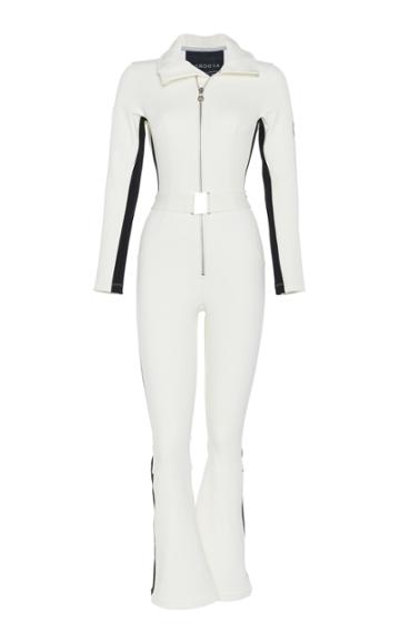 Cordova The Cordova Belted Striped Stretch-shell Ski Suit
