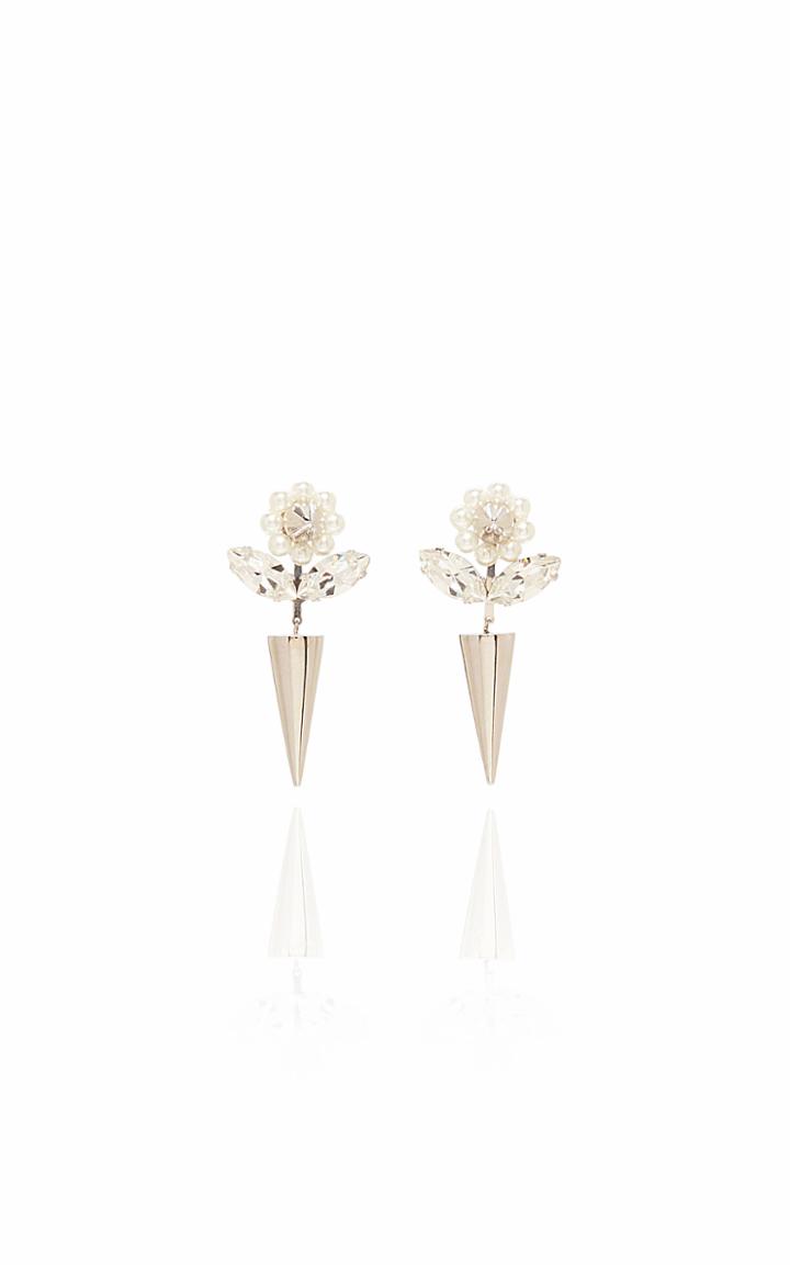 Moda Operandi Simone Rocha Flower & Spike Earrings